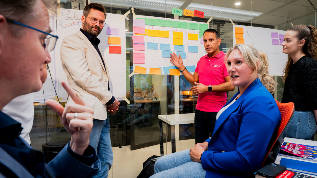 een complexe werksessie rondom planning/portfolio/board.